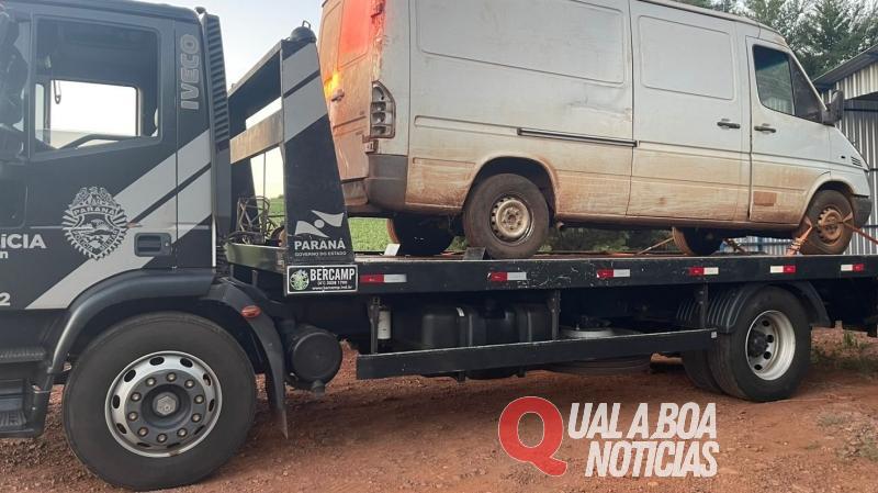 Duas Vans suspeitas são apreendidas no interior de Mercedes