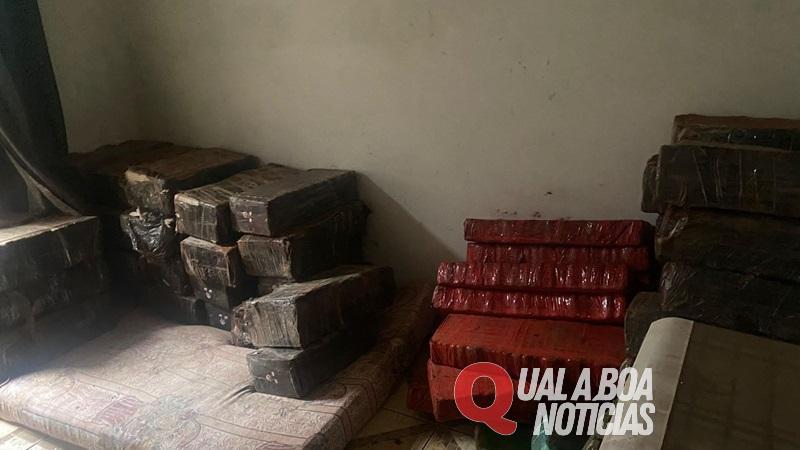 Em Terra Roxa: Após denuncia equipe da PM, apreende drogas em casa no centro da cidade; Local era usado como deposito