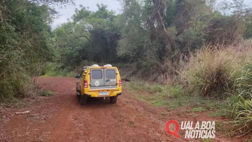 Foi identificado o corpo em chamas, encontrado no interior de Palotina