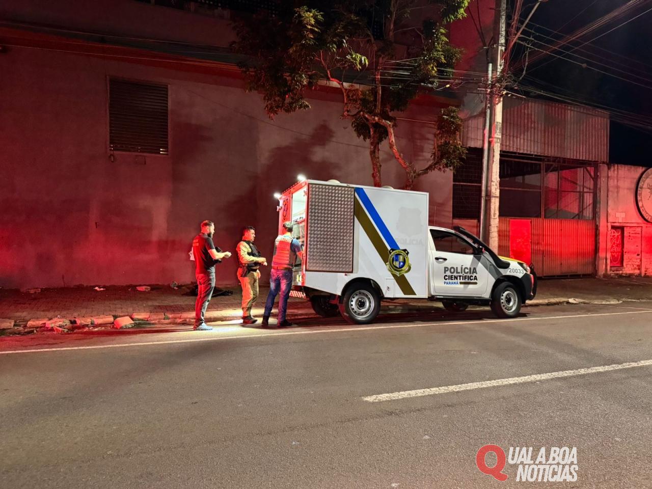 Homem é brutalmente assassinado com facada no peito no Centro de Cascavel