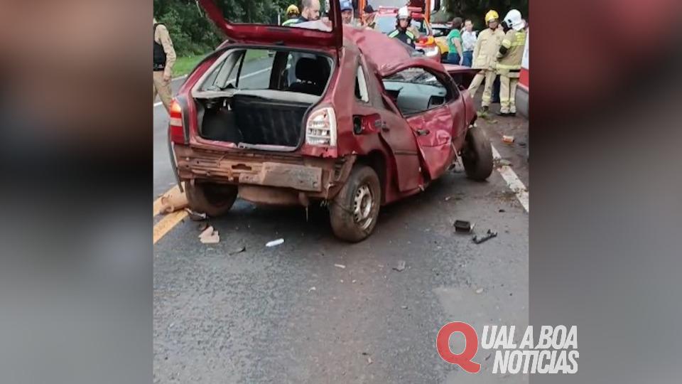 Homem morre na BR-277 em grave acidente em Ibema