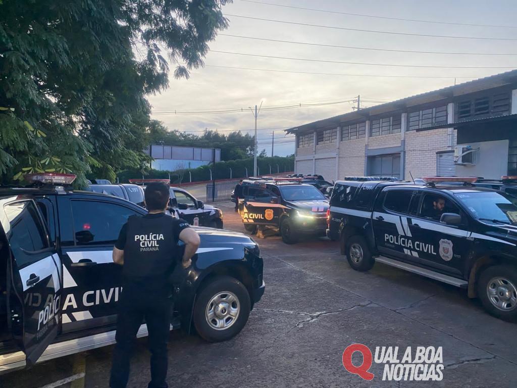 PCPR realiza operação contra tráfico de drogas e prende 14 acusados em Toledo e Cascavel