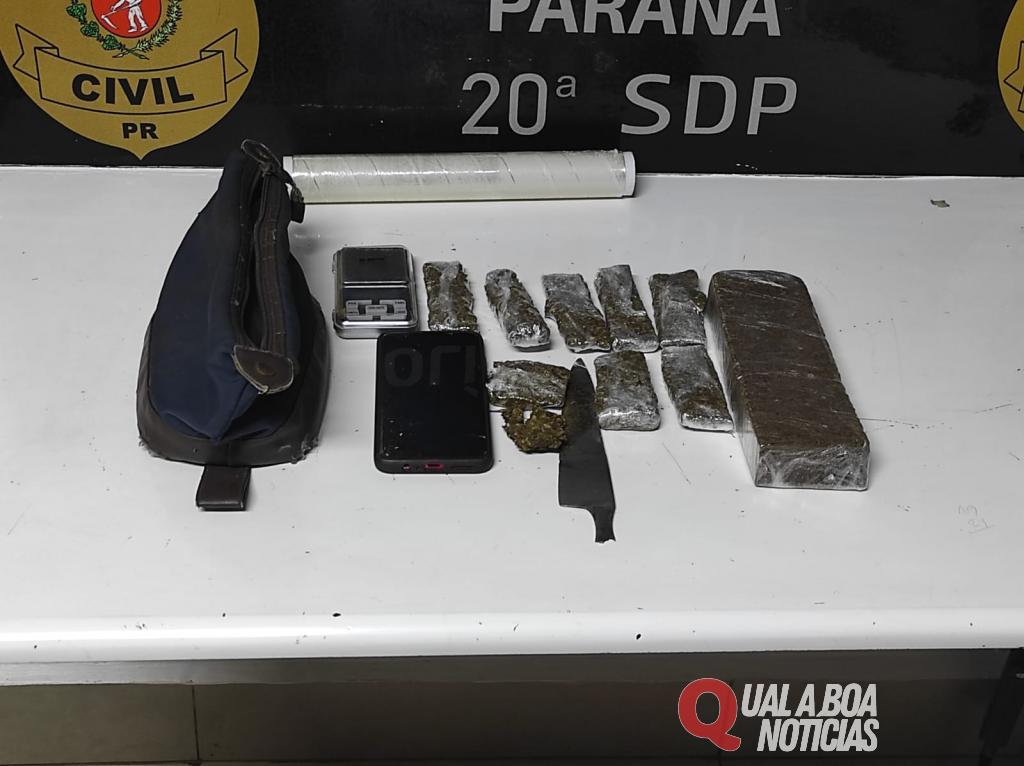 Polícia Civil prende suspeito por Tráfico de Drogas no Bairro Boa Esperança, em Toledo