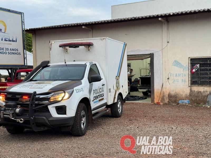 Tentativa de assalto a estabelecimento termina em confronto com um morto, em São Miguel do Iguaçu