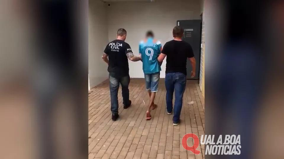 Acusado de tentativa de latrocínio em área rural da região é preso pela Polícia Civil