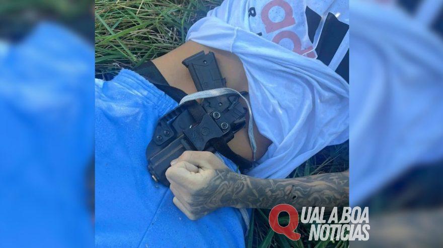 Com tatuagem de palhaço e arma na cintura, jovem é encontrado morto, em Cantagalo