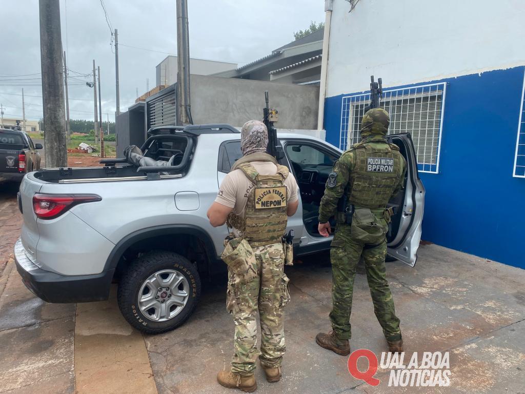 Fiat Toro furtado é localizado abandonado em Terra Roxa