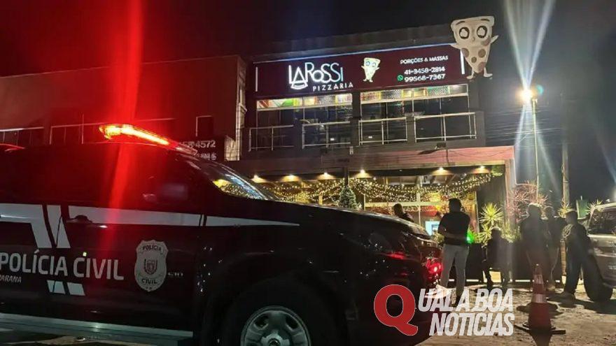 Gerente de pizzaria mata funcionário a tiros no litoral do Paraná