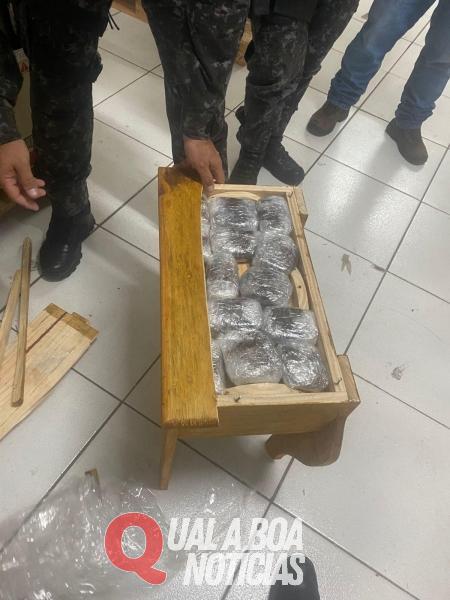 Homem é preso em Guaíra após despachar haxixe para São Paulo