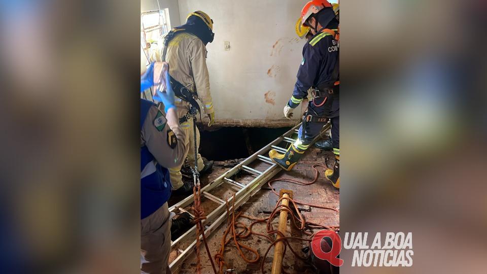 Mãe e filha morrem após desabamento de piso em Corbélia