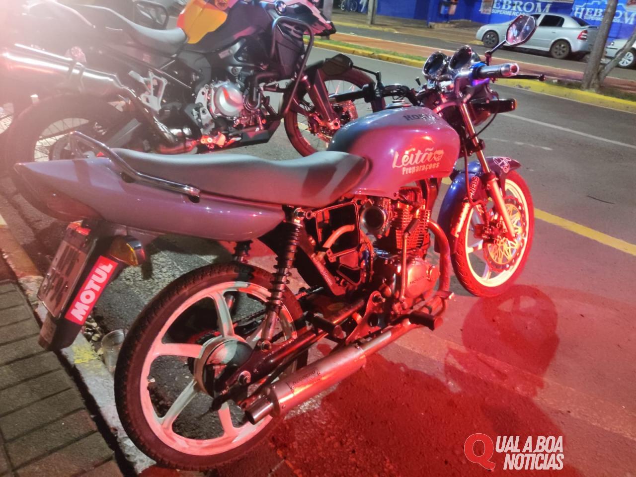 Operação de fiscalização de trânsito realizada pela PM e Guarda Municipal resultam em apreensão de 19 motocicletas no Jardim Panorama