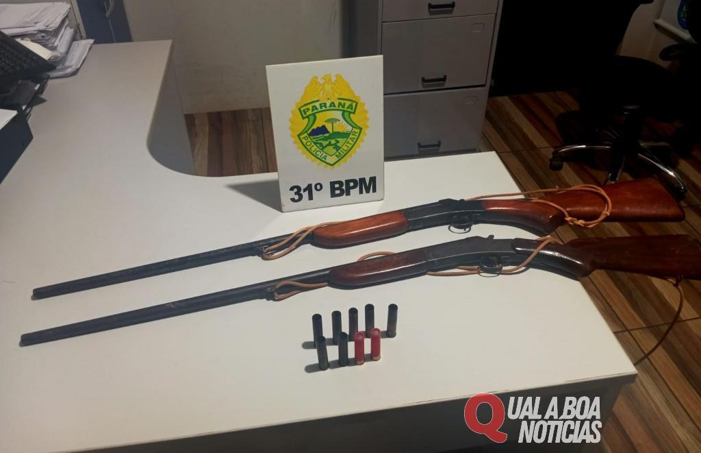 PM e Conselho Tutelar atendem caso de violência sexual e apreendem armas em Assis Chateaubriand