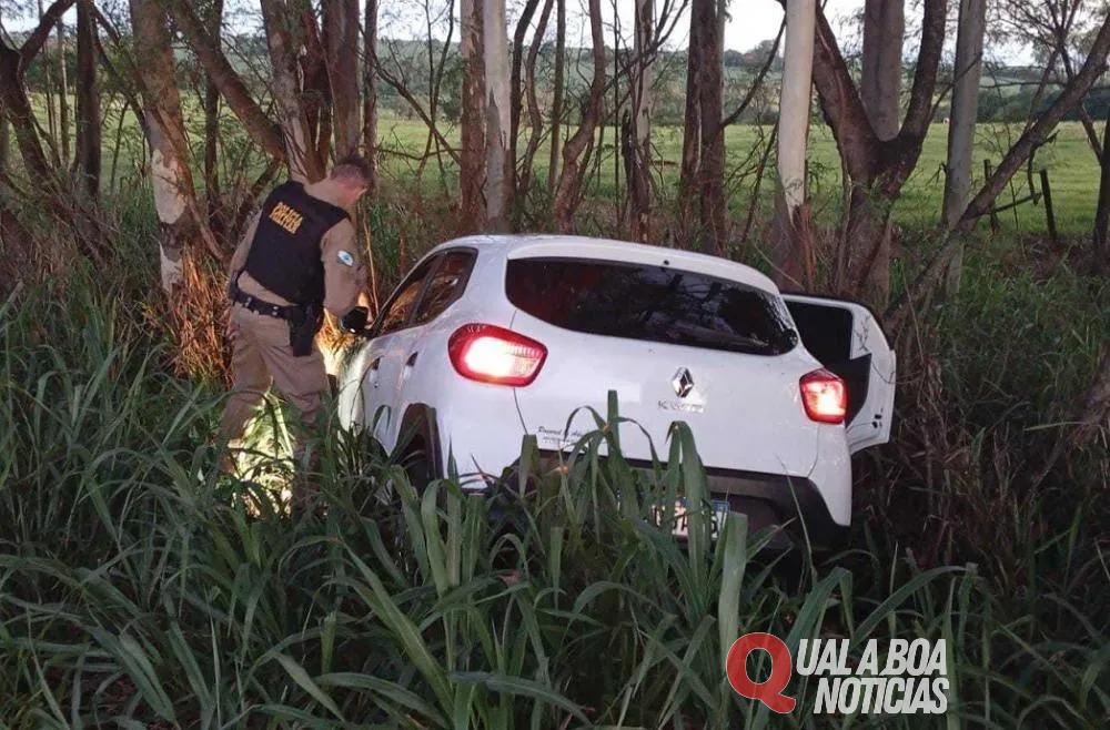 Polícia apreende veículo abandonado em Francisco Alves com mais de 300 Kg de maconha
