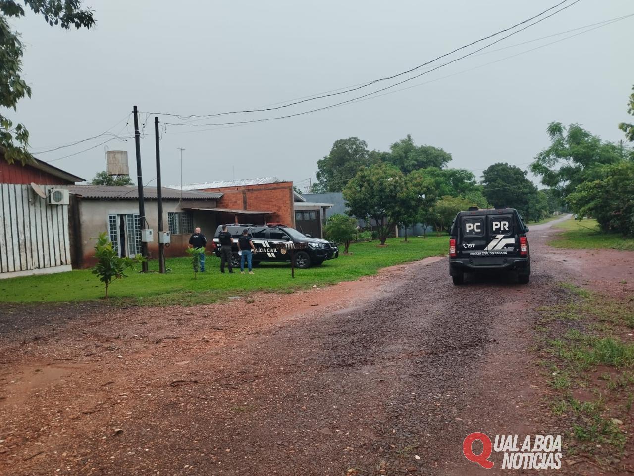 Polícia Civil de Toledo prende indivíduo de alta periculosidade escondido na comunidade de Boa Vista