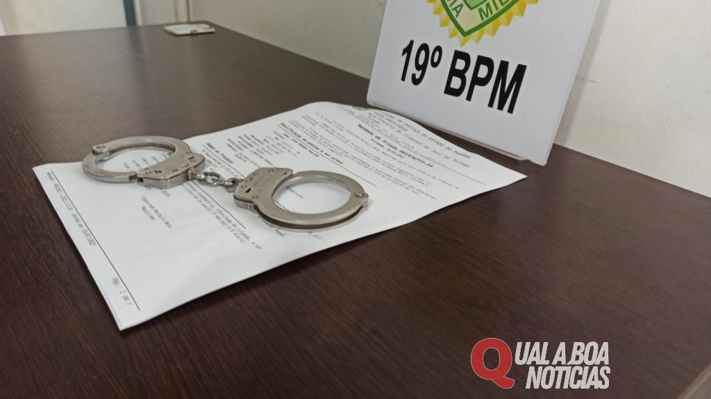 Polícia cumpre mandado de prisão em Toledo, elemento é preso