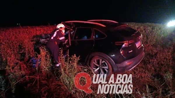Delegado fica ferido em acidente de trânsito, em Formosa do Oeste