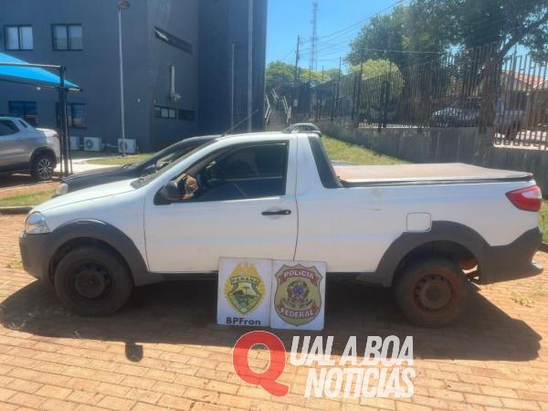 Em ação conjunta BPFRON e PF, resulta em apreensão de maconha em Terra Roxa