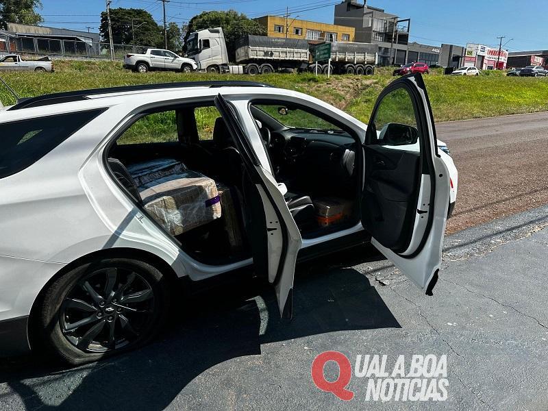 Em ação na BR-277: BPFRON e PF apreendem 7.200 cigarros eletrônicos, em Cascavel