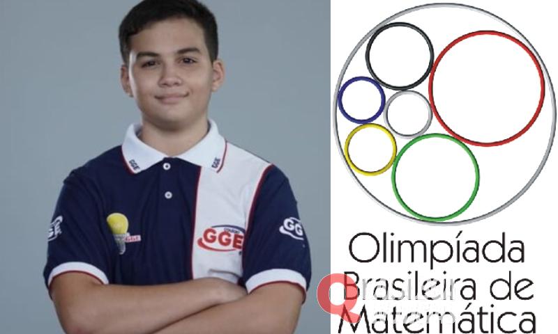 Estudante de 12 anos gabarita Olimpíada Brasileira de Matemática