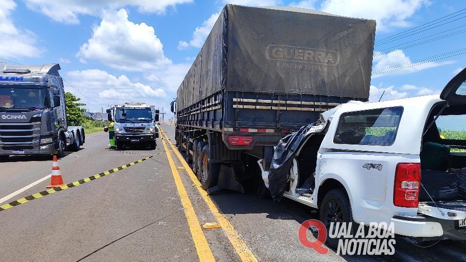 Grave acidente é registrado na PR-444, homem morre e duas pessoas ficam feridas