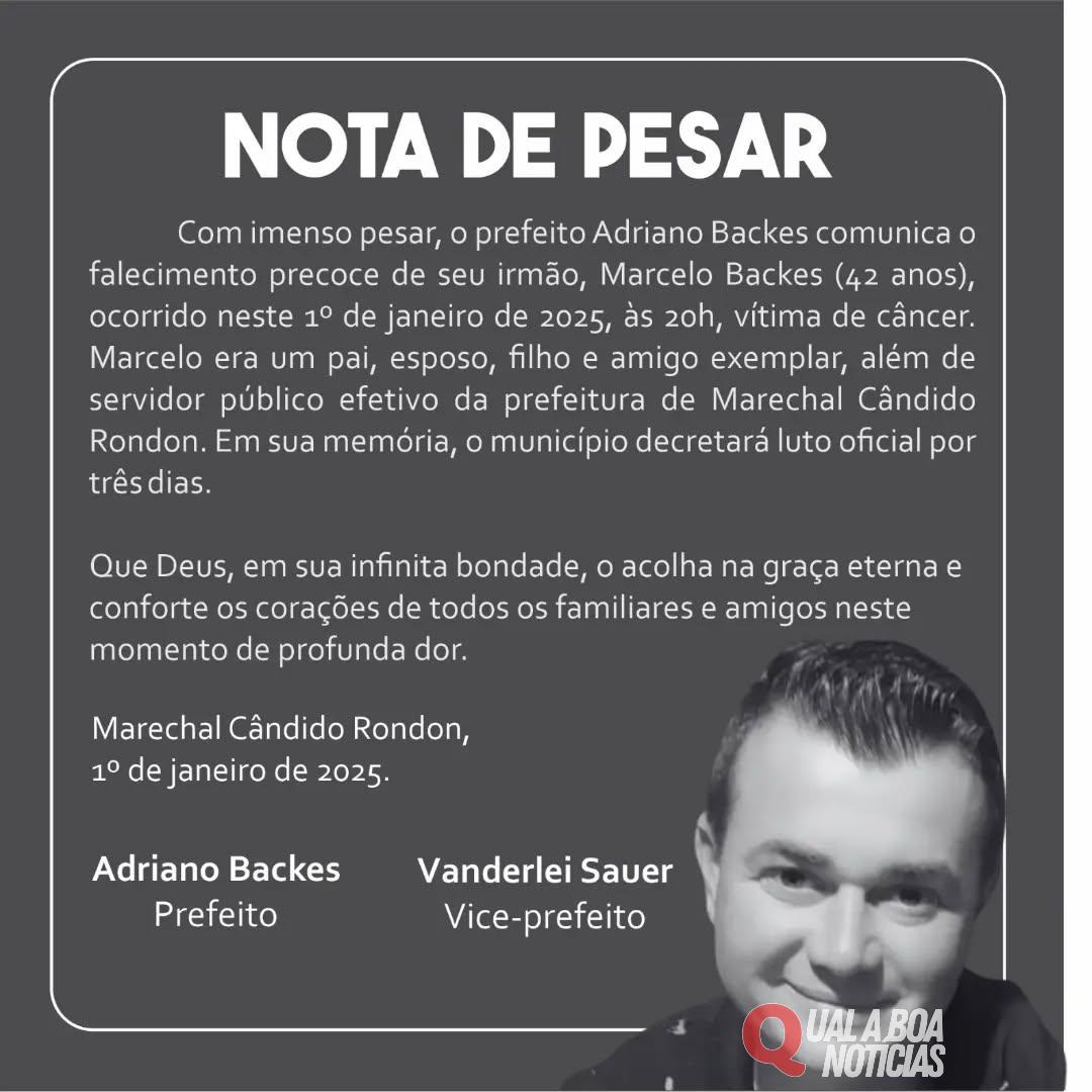 Irmão do prefeito de Marechal Rondon falece vítima de câncer
