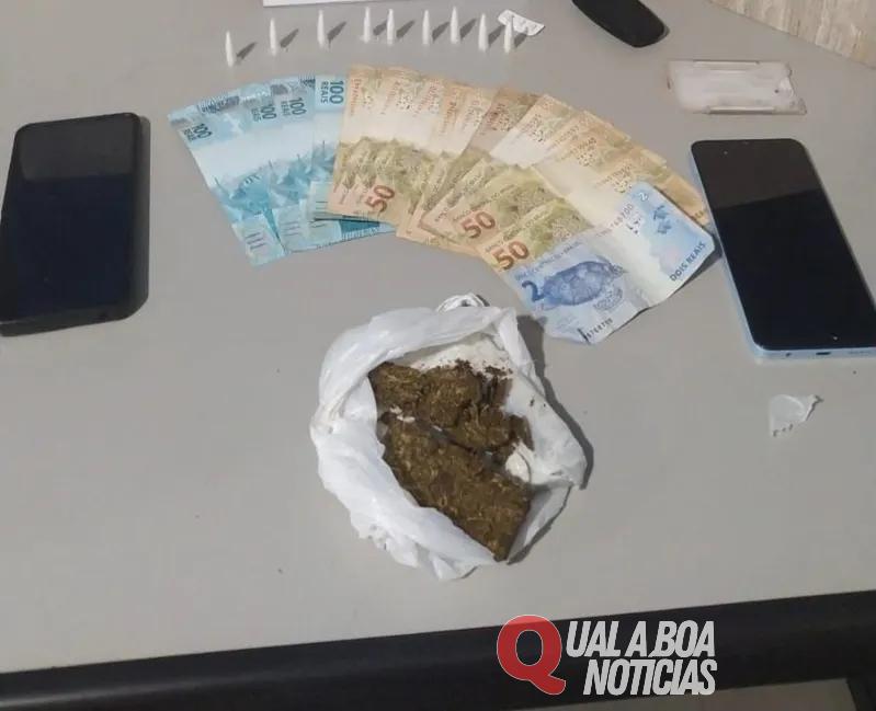 Na Região: Motorista fica em estado grave após colidir com a árvore; Drogas são encontradas no veículo