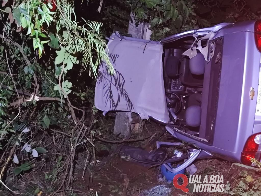 Na Região: Três ficam feridos e jovem morre na PR-281 em grave acidente