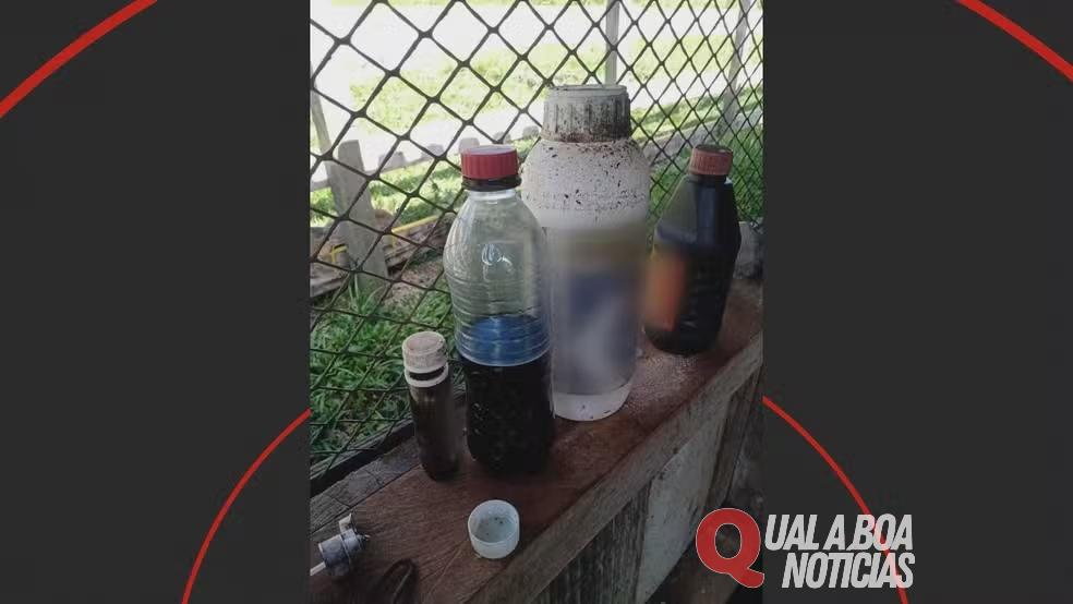 No Paraná: Irmãos morrem após tomarem veneno guardado em garrafa plástica achando que era suco de uva