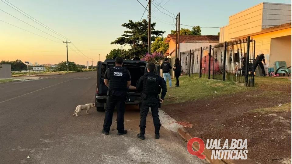 PCPR cumpre mandatos na Região; alvo são traficantes que arrancavam olhos de desafetos