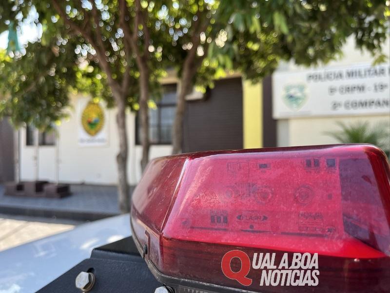 PM registra furto na Associação de Moradores e Amigos da Linha Arara, em Marechal Rondon