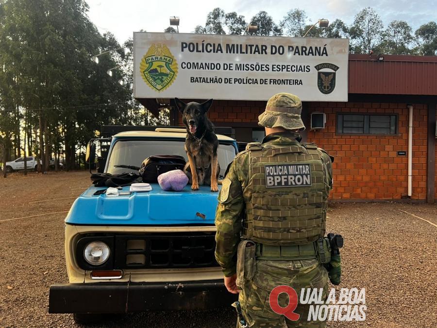 Após denúncia, PM prendem homem com haxixe em Porto Mendes