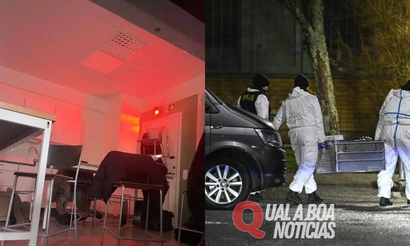Atirador invade escola e mata 10 pessoas na Suécia: “pior tiroteio na história do país”, dizem autoridades