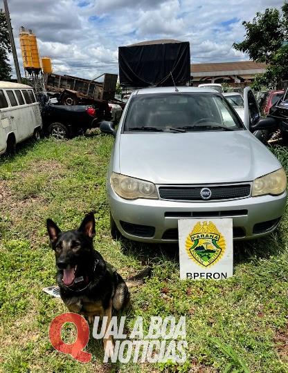 Carro irregular é apreendido após perseguição na BR-163, na Região