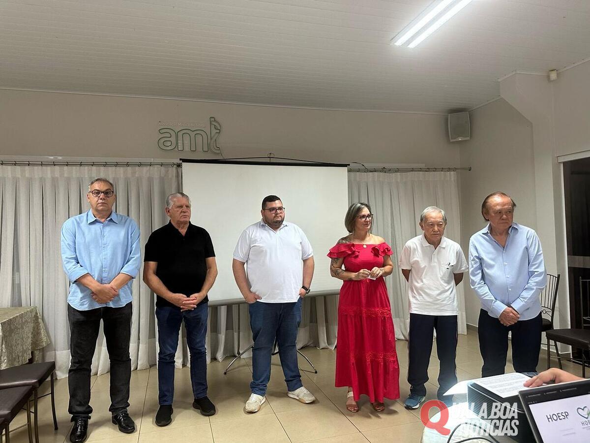 Diretoria da Hoesp apresenta projeto da nova unidade do Hospital Bom Jesus