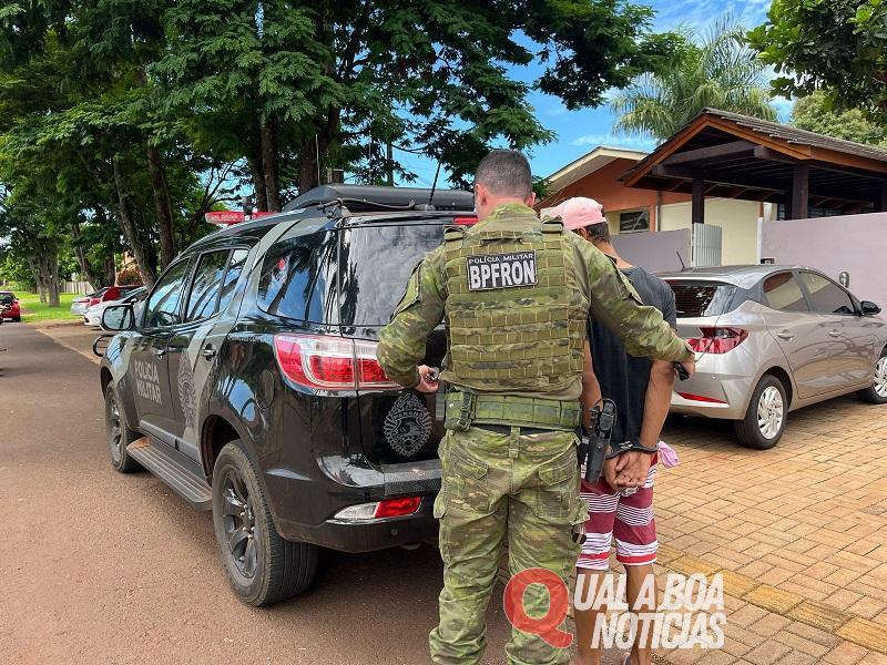Dois jovens são presos em ação policial, em Nova Santa Rosa