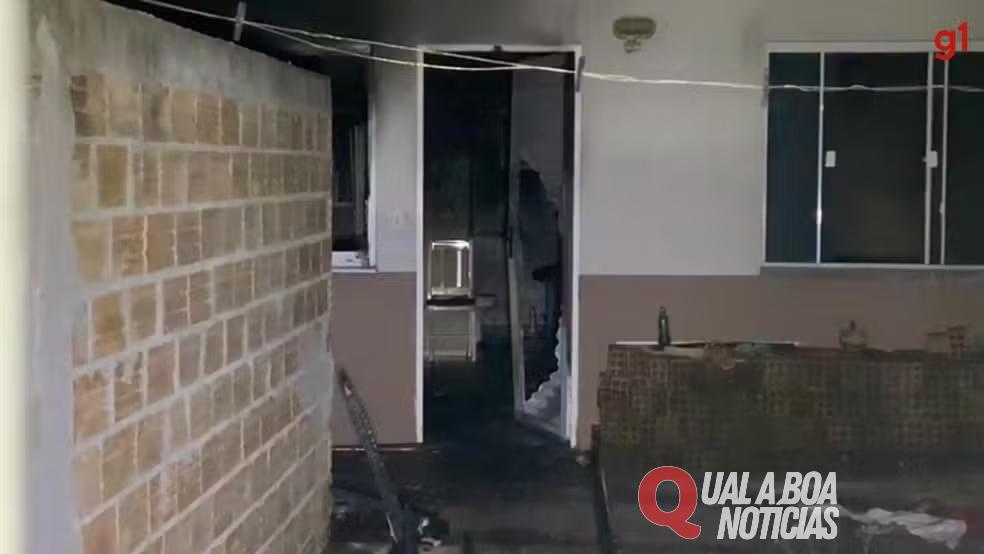 Em Cascavel: Mulher tem 80% do corpo queimado após explosão em apartamento