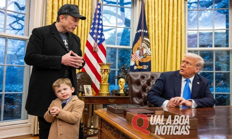 Filho de Musk manda Trump calar a boca: ‘Você não é o presidente, você precisa ir embora’