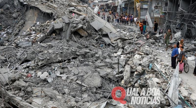 Bombardeio em Gaza deixa mais de 70 mortos