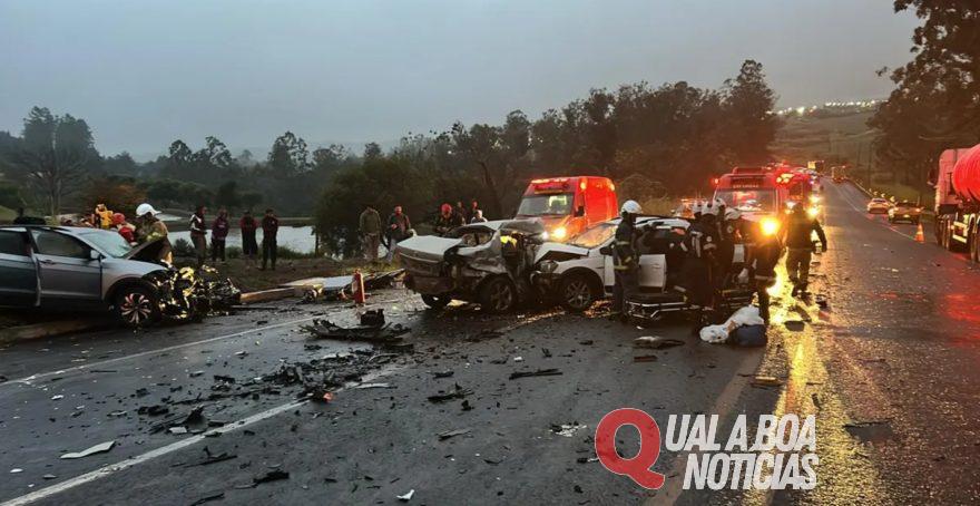 Grave acidente na PR-444 resulta em morte e múltiplos feridos