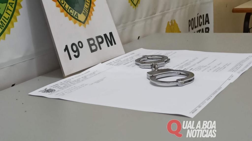 Homem é preso após cumprimento de mandado judicial, em Entre Rios do Oeste