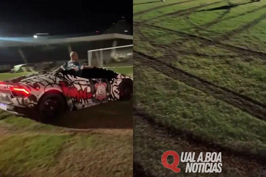MC Ryan é detido após destruição de gramado em estádio de Piracicaba
