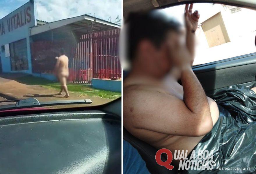 ‘Peladão fugiu da UPA e ninguém fez nada por ele’, afirma homem que resgatou pessoa em surto