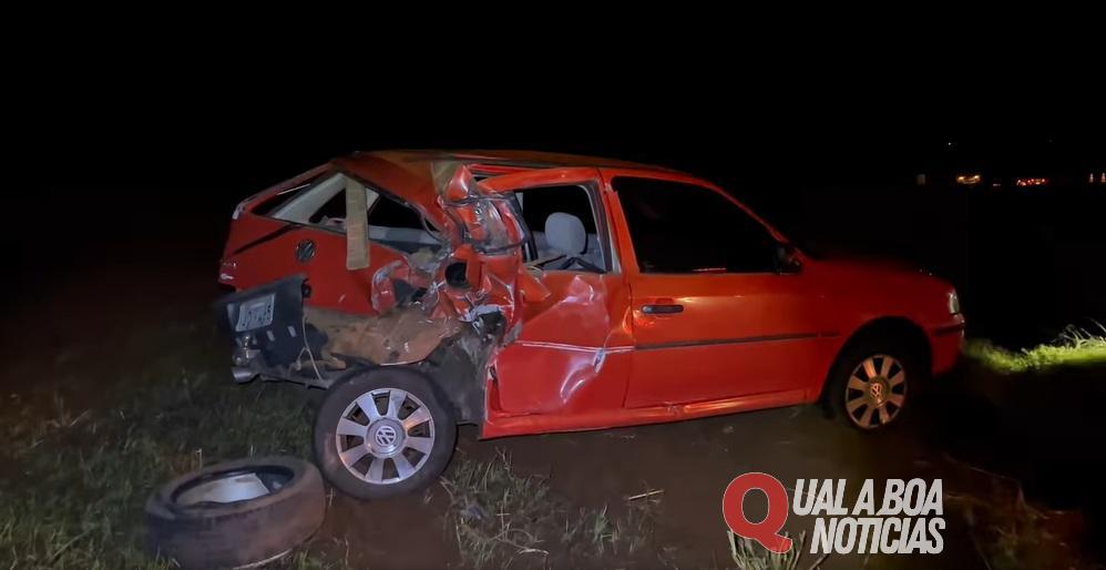 PR-281: colisão entre Voyage, Gol, Amarok e caminhão deixa vítimas em Dois Vizinhos