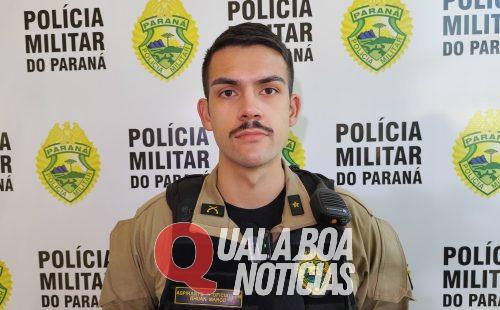 Segundo o Aspirante da PM fala sobre feto encontrado dentro de lixeira, em Cascavel