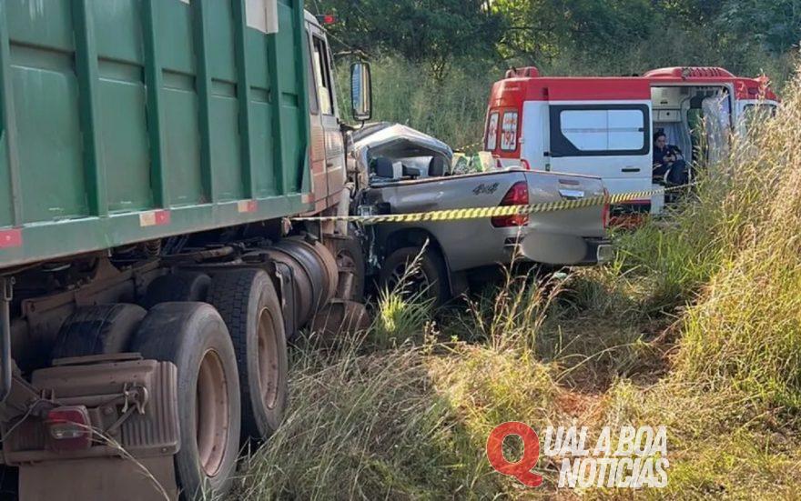 Sogros de Requião Filho morrem na BR-153 em grave acidente