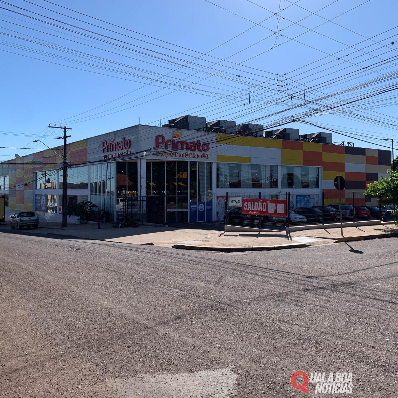 Confusão em supermercado mobiliza Polícia Militar após suspeita de injúria racial na Vila Pioneiro