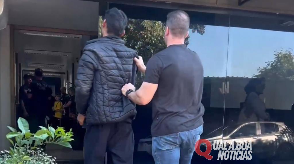 Homem-Aranha do crime” é preso em Toledo após série de furtos com escalada de prédios