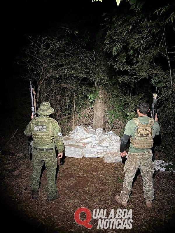 Operação conjunta apreende mais de 4 toneladas de maconha em Terra Roxa