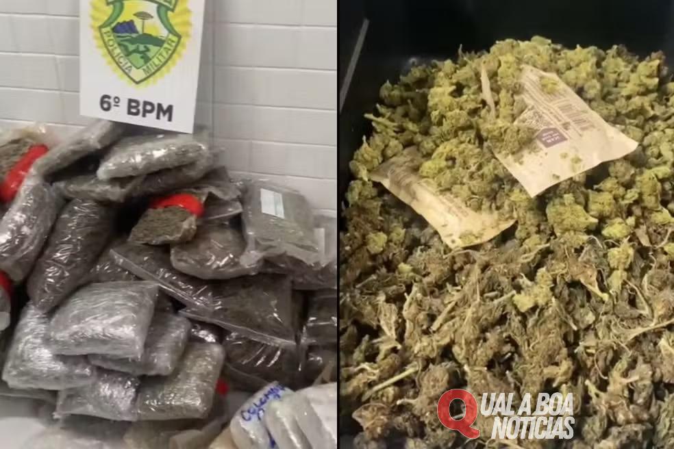 Polícia desmantela esquema de delivery de drogas operado por mãe e filho no Paraná