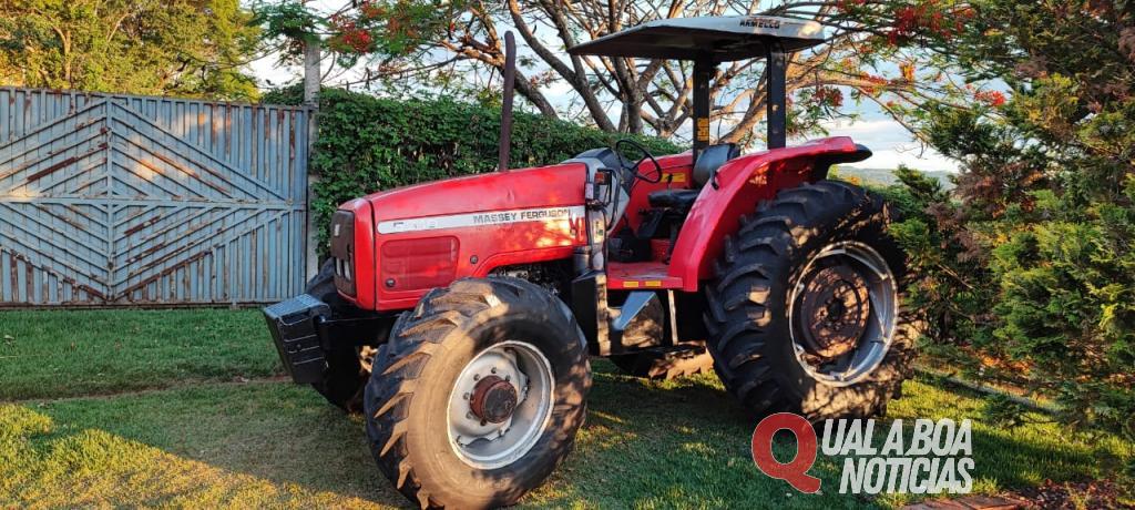 Suspeitos usam desculpa de defeito para furtar trator em Nova Santa Rosa